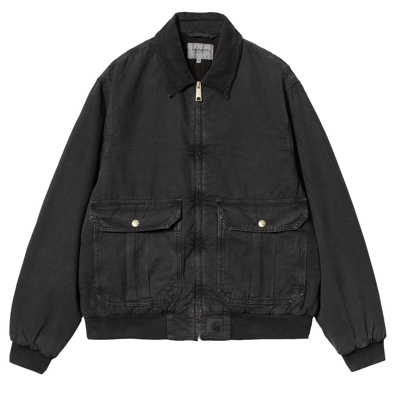 Carhartt WIP Stanton Jacket Black / Black Stone Dyed - Parasol Store