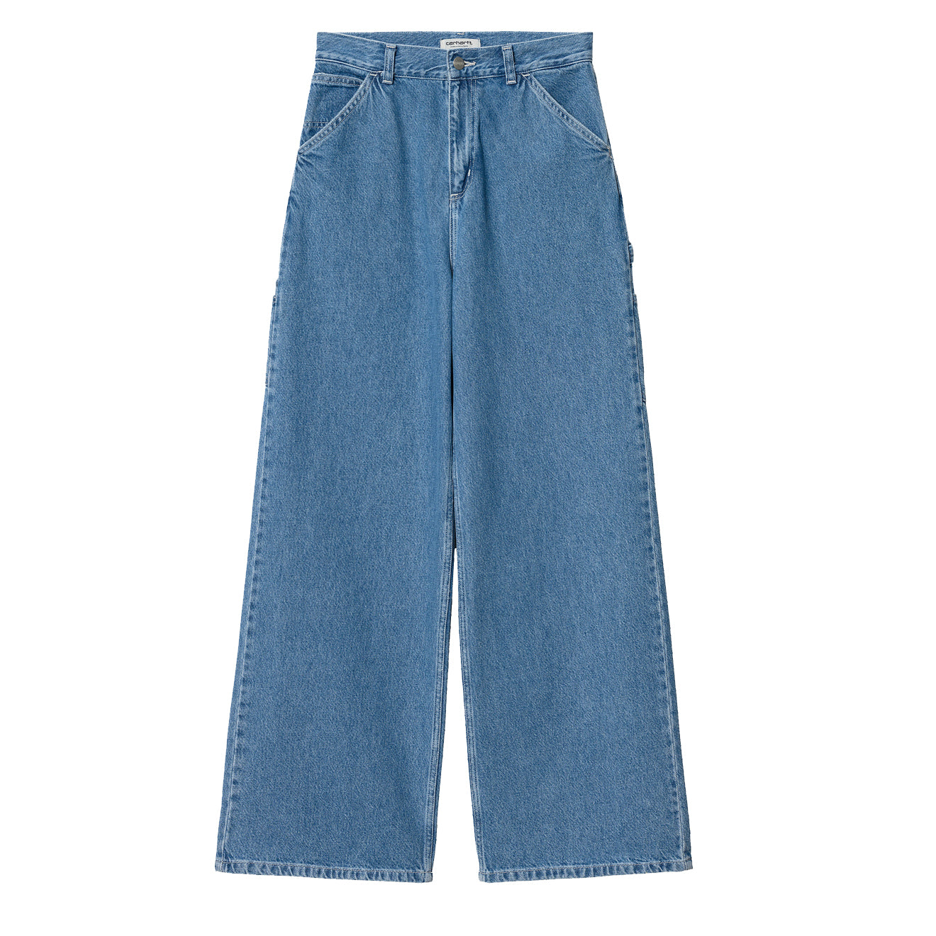 Carhartt WIP Womens Jens Pant Blue Heavy Stone Wash - Parasol Store