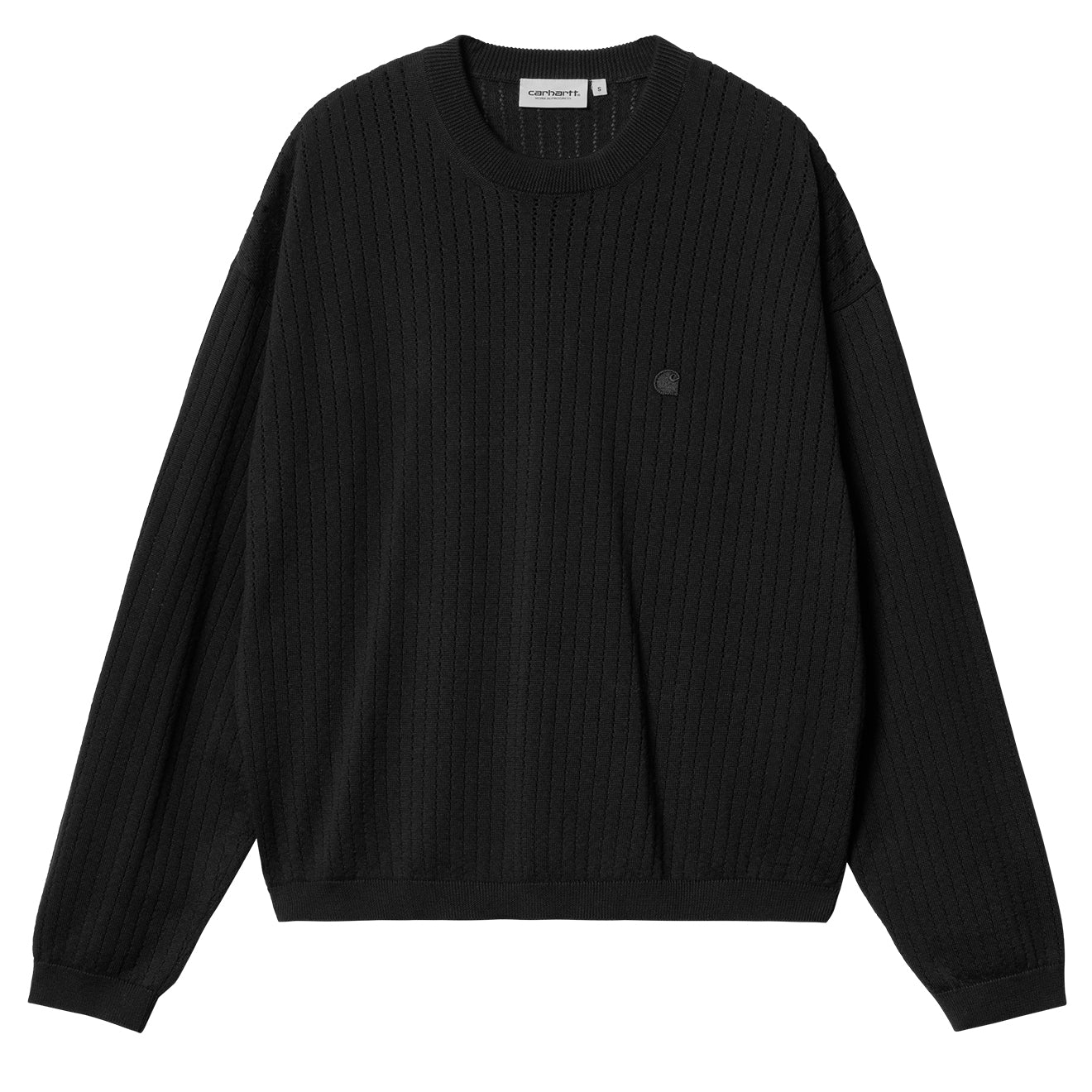 Carhartt WIP Womens Norlina Sweater Black - Parasol Store