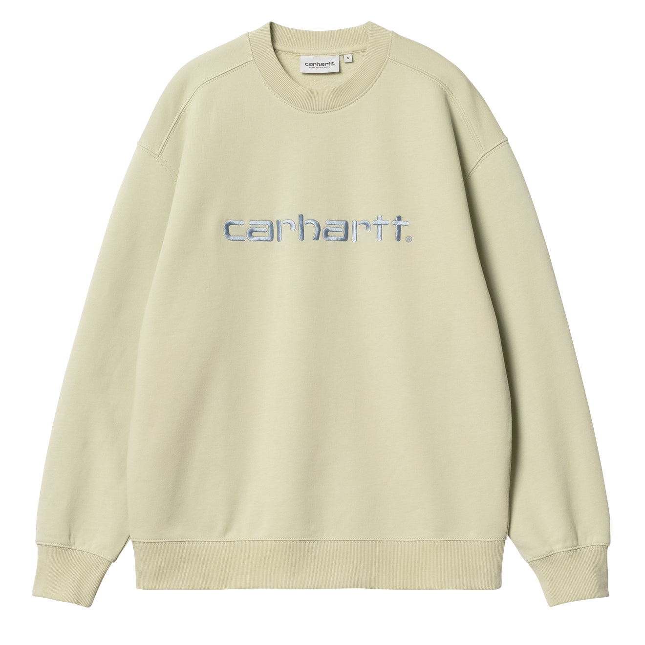 Carhartt WIP Womens Sweat Beryl / Frosted Blue - Parasol Store