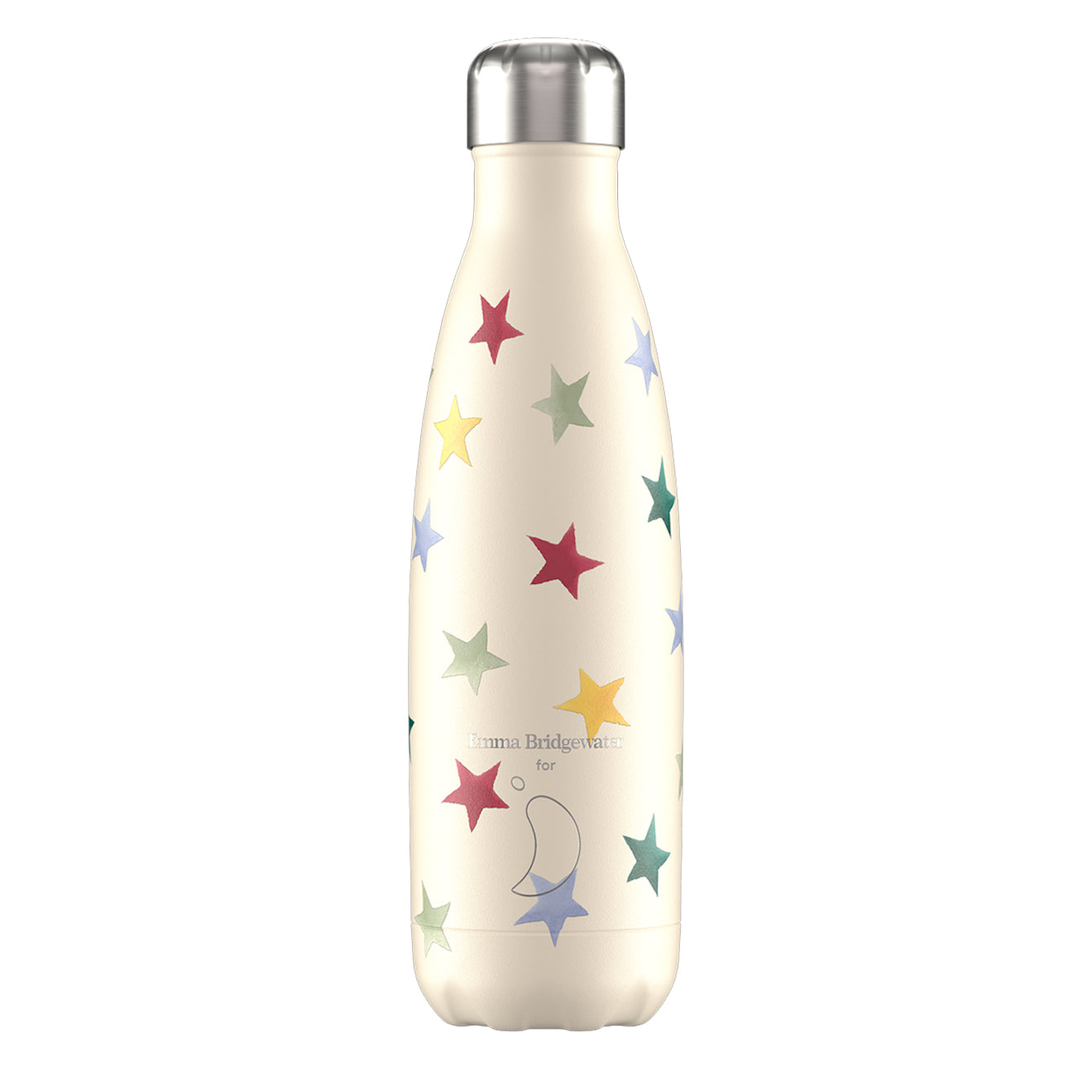 Chillys 500ml Water Bottle Emma Bridgewater Polka Stars Chillys Bottles