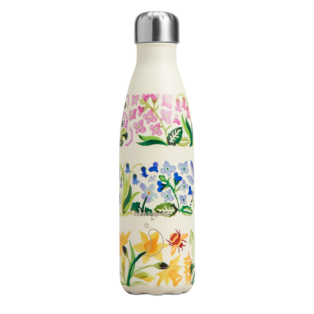 Chillys 500ml Water Bottle Emma Bridgewater Wildflower Walks - Parasol Store