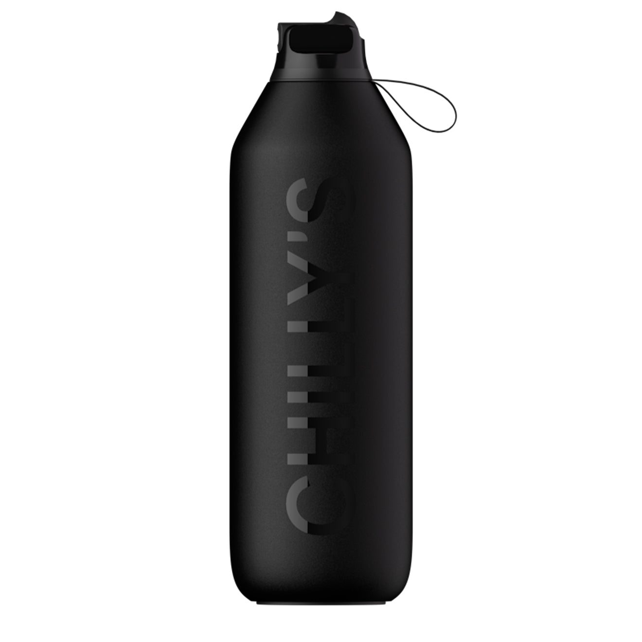 Chillys Series 2 Flip Bottle 1L Abyss Black | Parasol Store