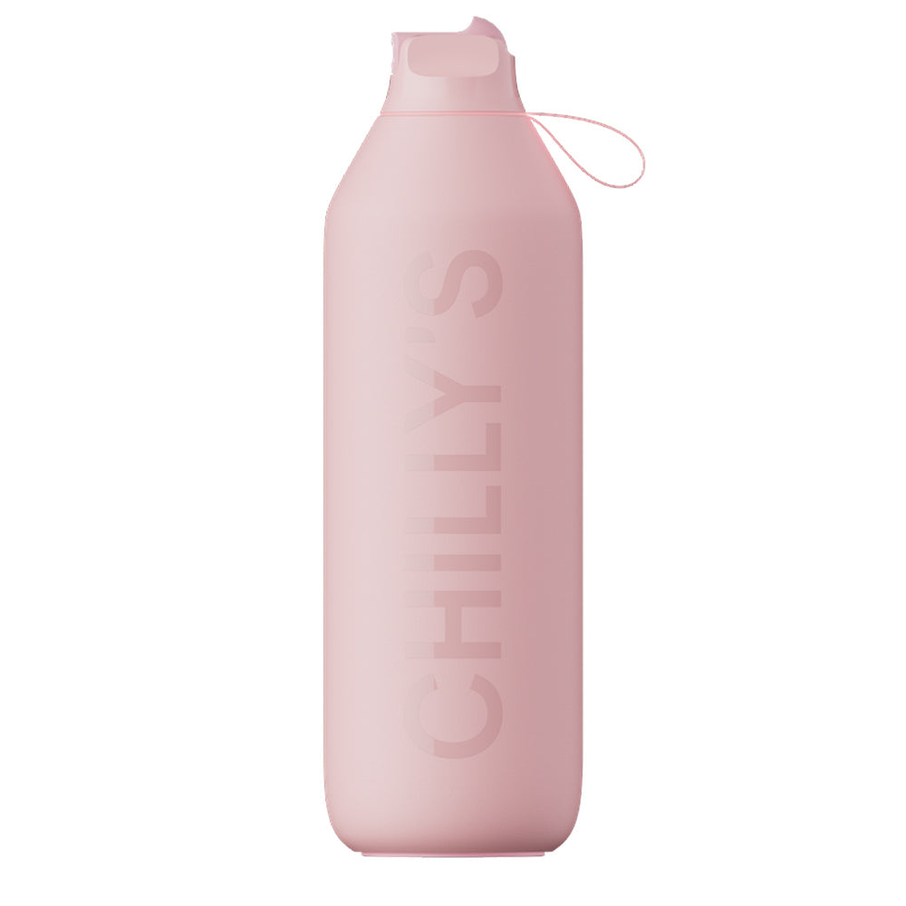 Chillys Series 2 Flip Bottle 1L Blush Pink Chillys Bottles