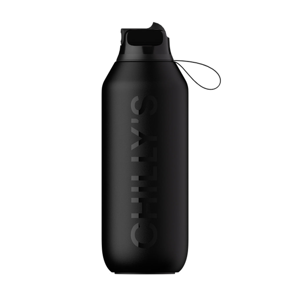 Chillys Series 2 Flip Bottle 500ml Abyss Black Chillys Bottles