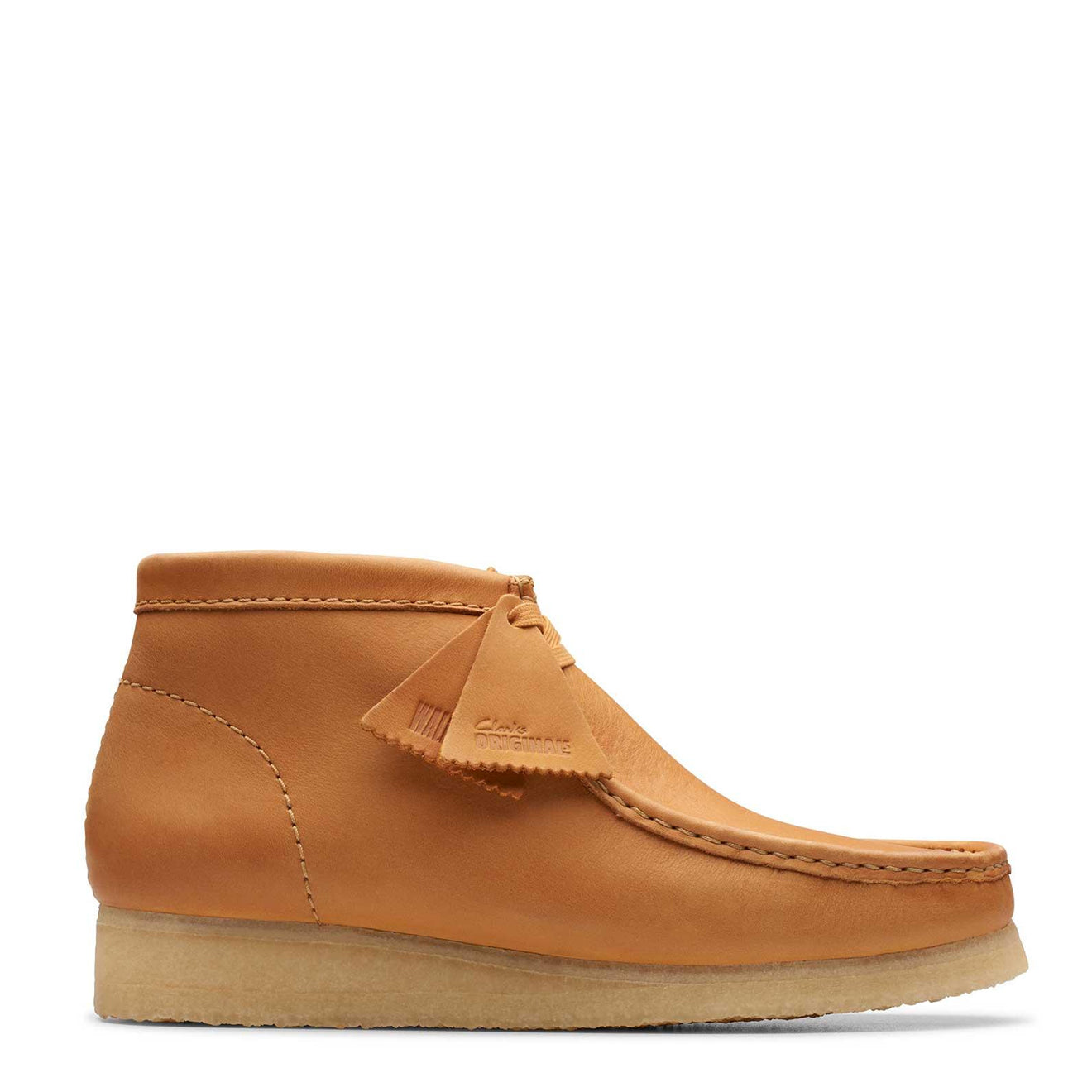 Clarks Originals Wallabee Boot Mid Tan Leather - Parasol Store