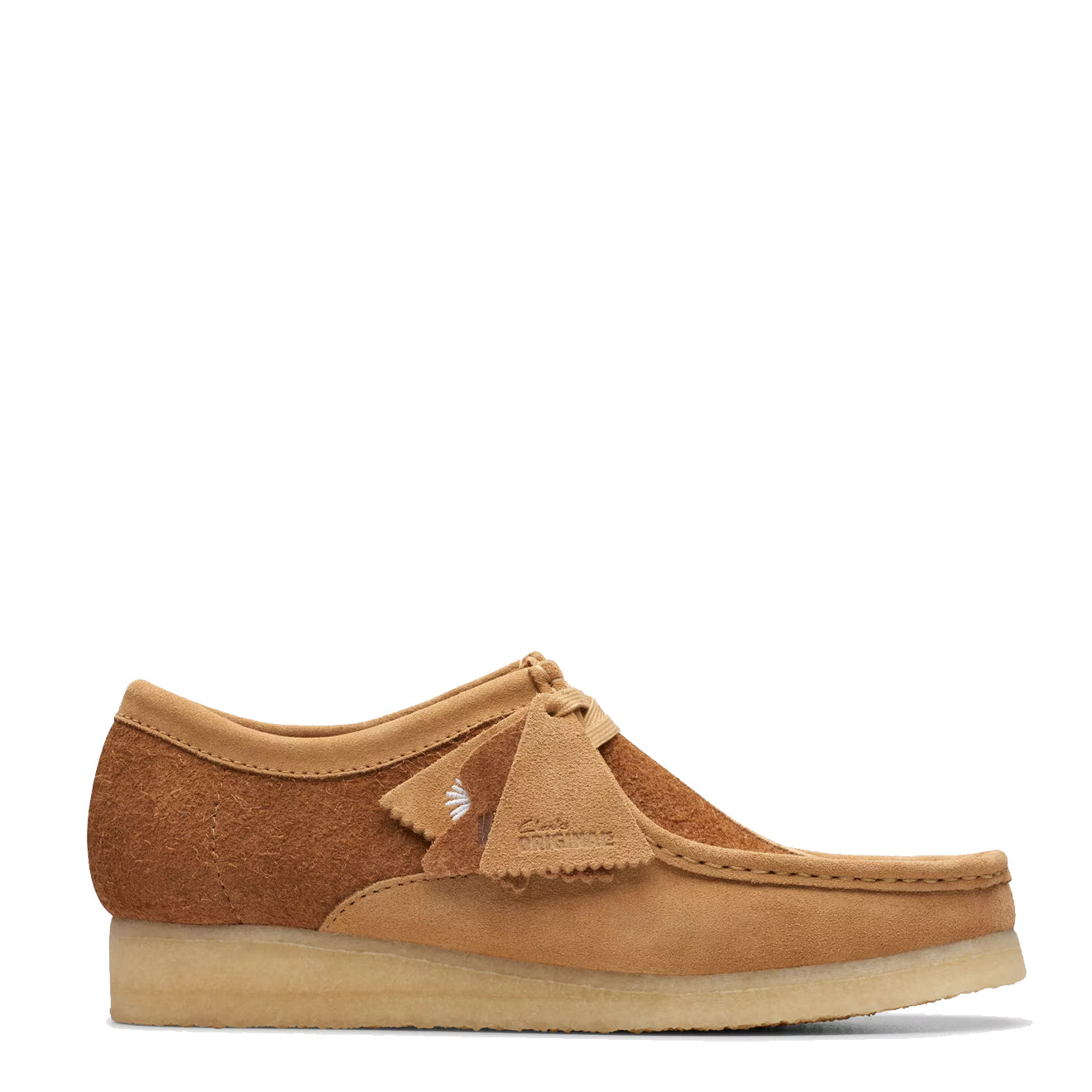 Clarks Originals Wallabee Shoes Tan Combination - Parasol Store