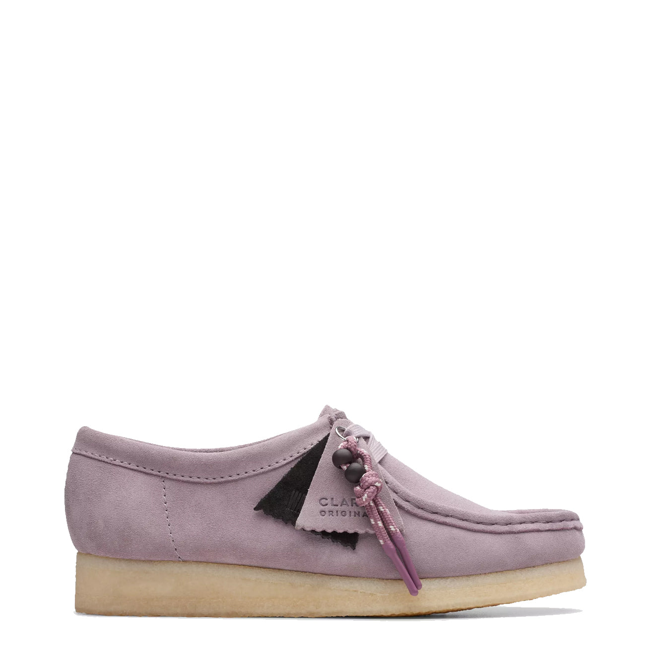 Clarks Originals Womens Wallabee Mauve Suede Clarks Originals