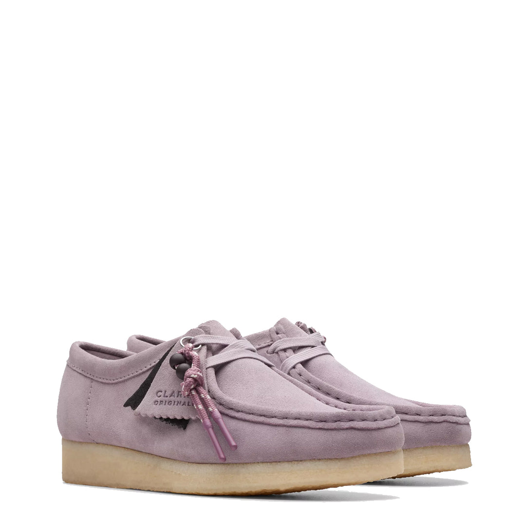 Clarks Originals Womens Wallabee Mauve Suede Parasol Store