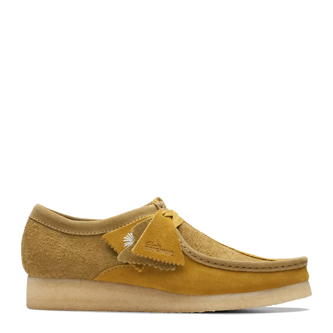 Clarks Originals Wallabee Shoe Olive Combination - Parasol Store