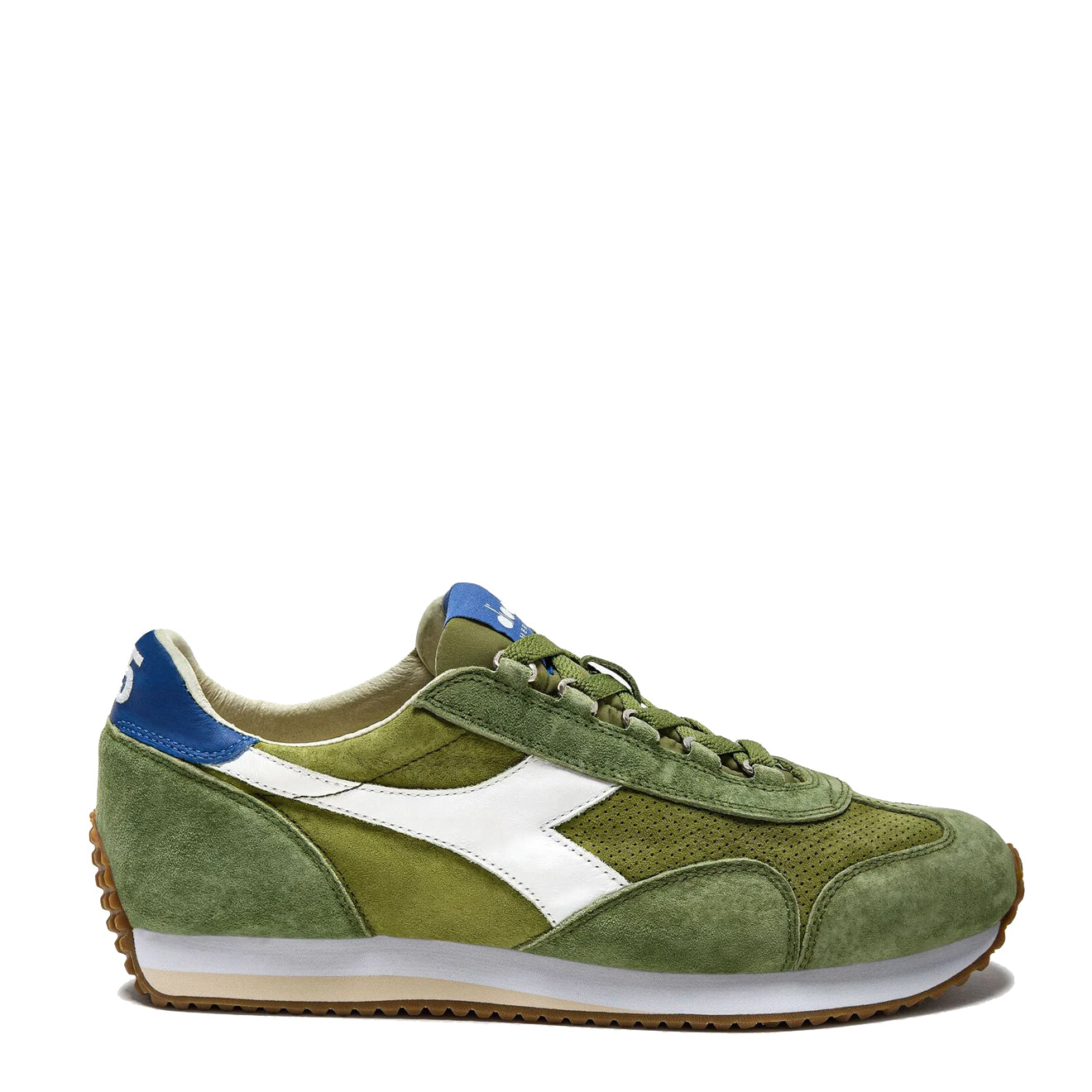 Diadora Equipe Suede Trainer Iguana - Parasol Store