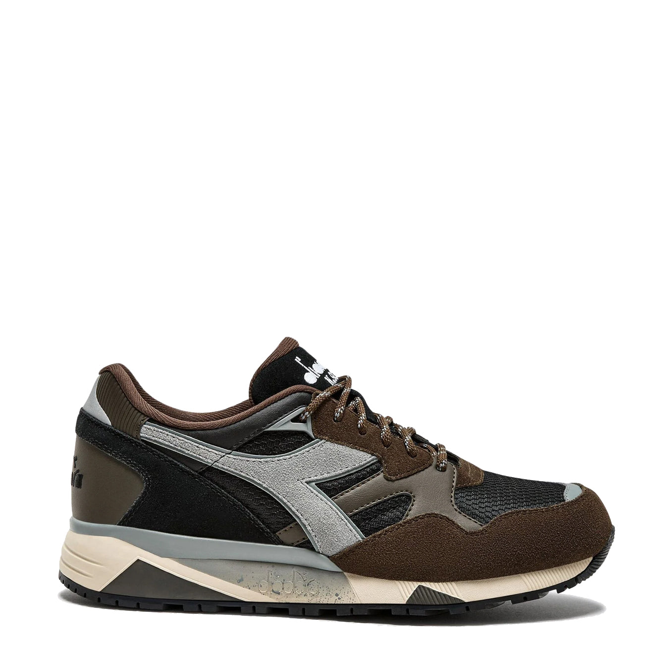 Diadora N9002 Polar Dark Brown Trainer Dark Brown - Parasol Store