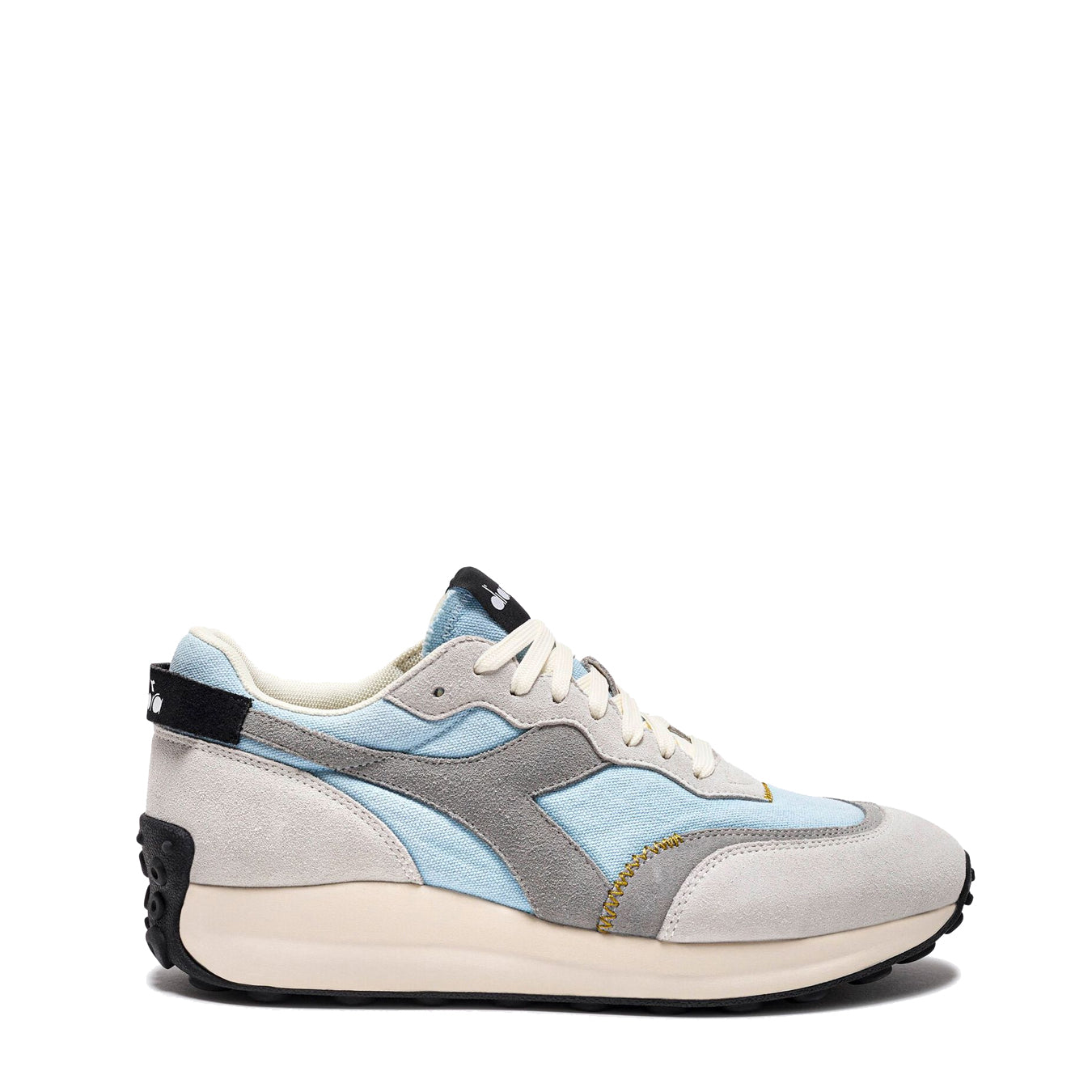 Diadora Womens Race Suede SW Trainer Dream Blue / Moon Gray - Parasol Store