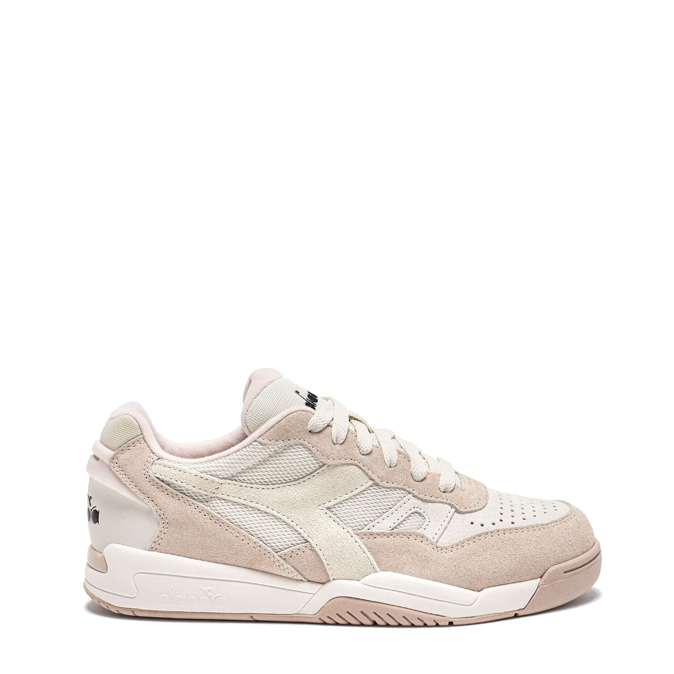 Diadora Womens Winner Creamy WN Trainer Whisper Pink / Rose Dust - Parasol Store