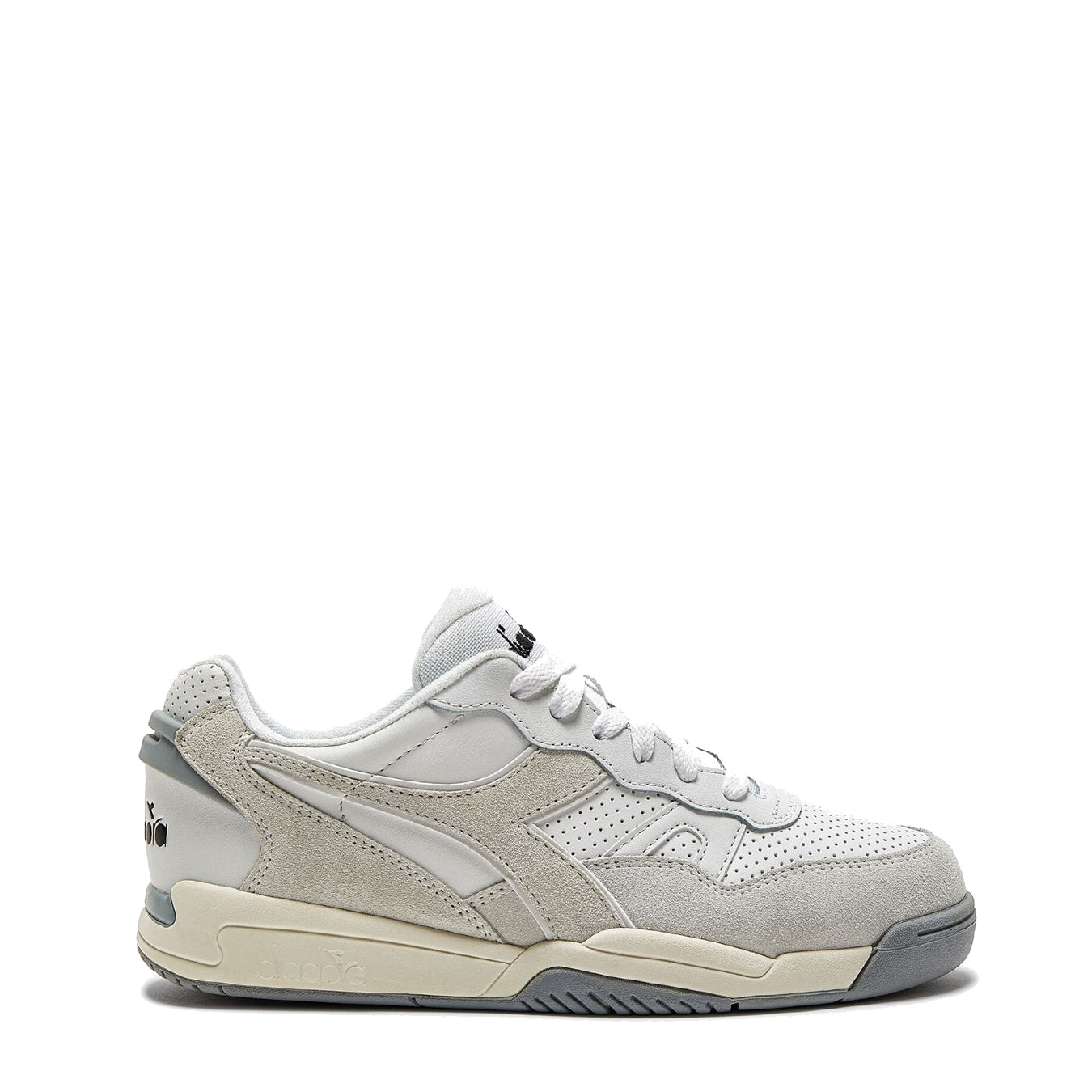 Diadora Womens Winner SL Trainer White/White - Parasol Store