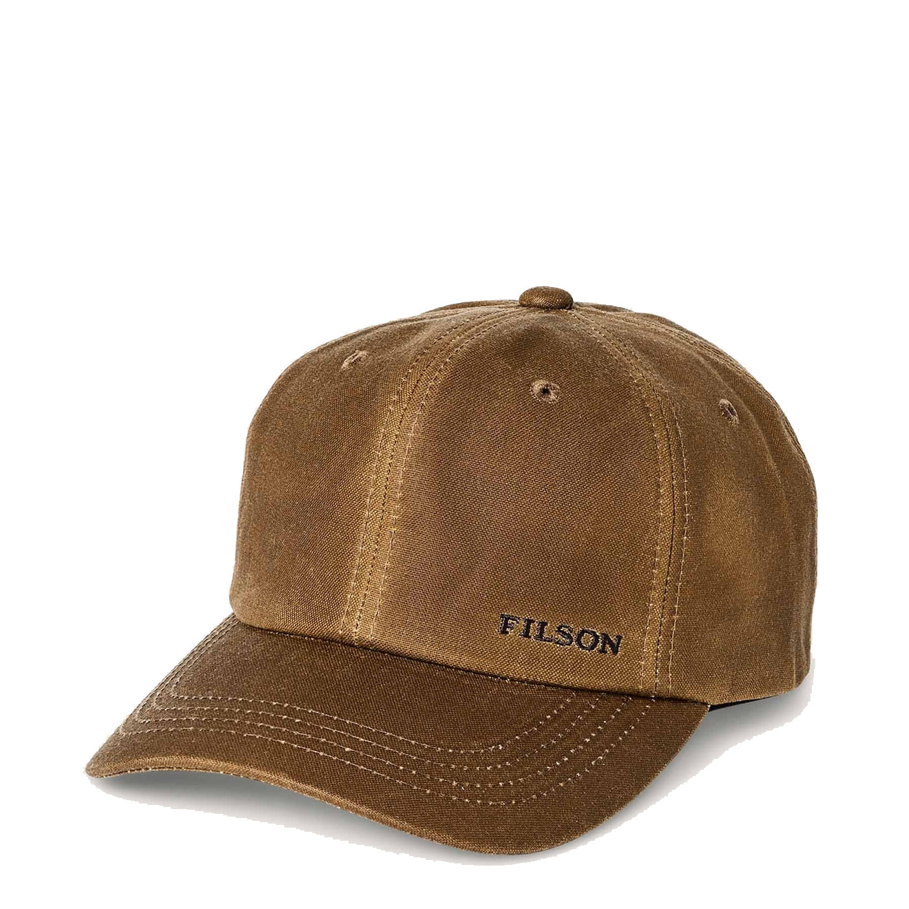 Filson Oil Tin Low Profile Logger Cap Dark Tan