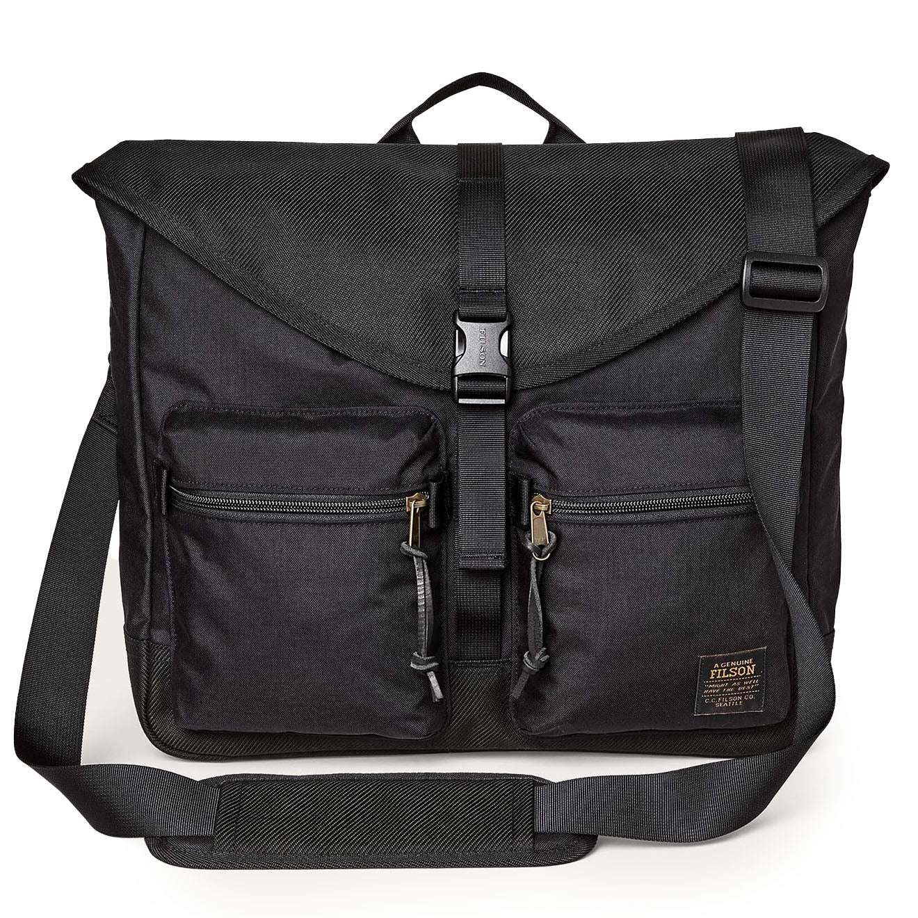 Filson Surveyor Messenger Bag Black - Parasol Store