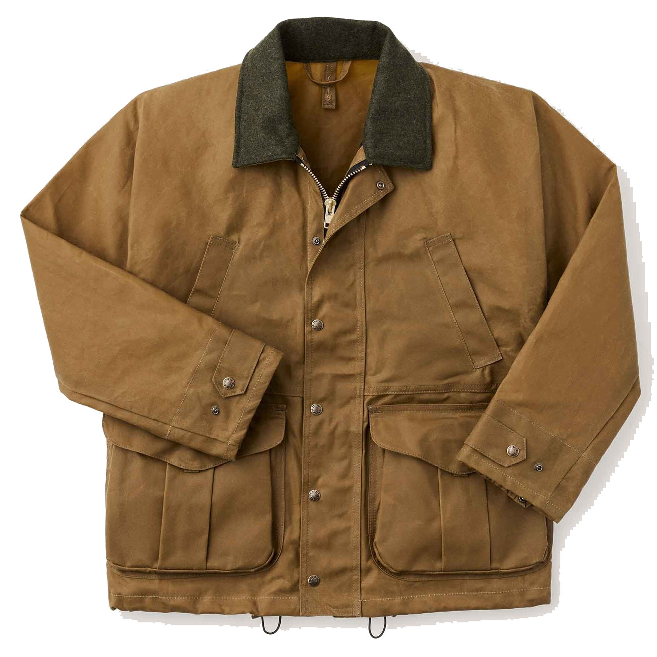 Filson Tin Cloth Field Jacket Dark Tan - Parasol Store