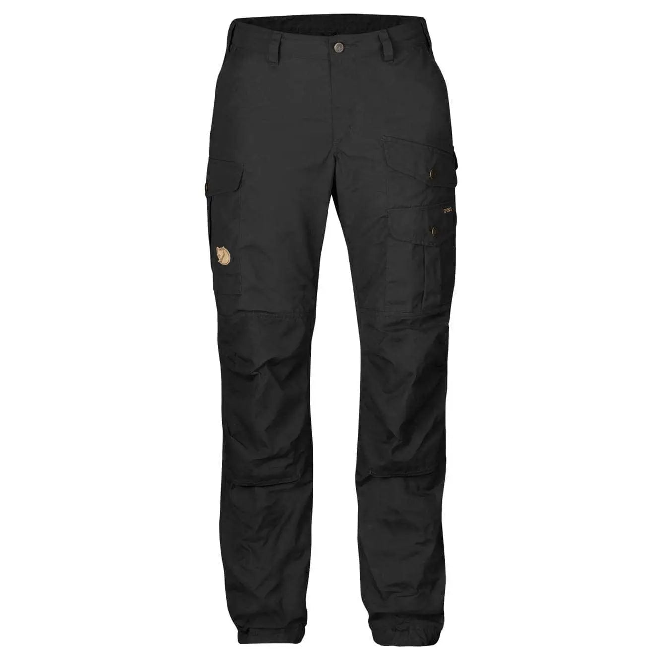 Fjallraven Womens Vidda Pro Trousers Regular Black / Black - Parasol Store