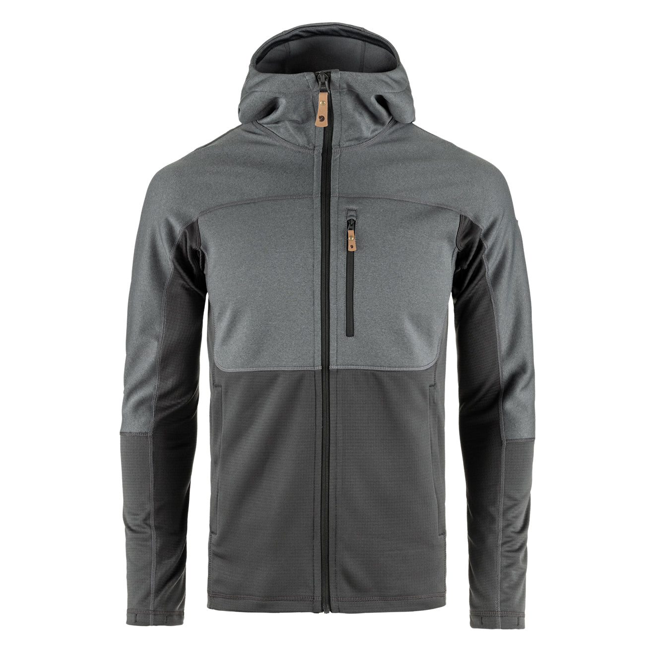 Fjallraven Abisko Trail Fleece Iron Grey / Grey - Parasol Store