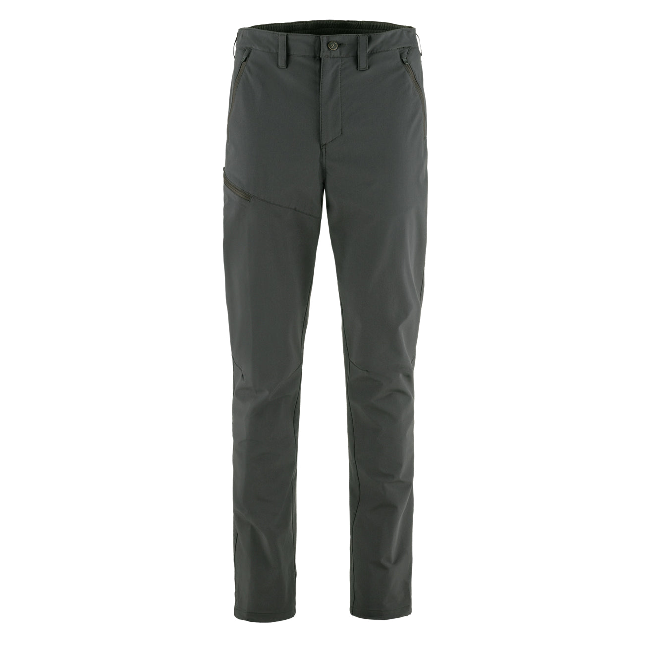 Fjallraven Abisko Trail Stretch Trouser Reg Leg Dark Grey - Parasol Store