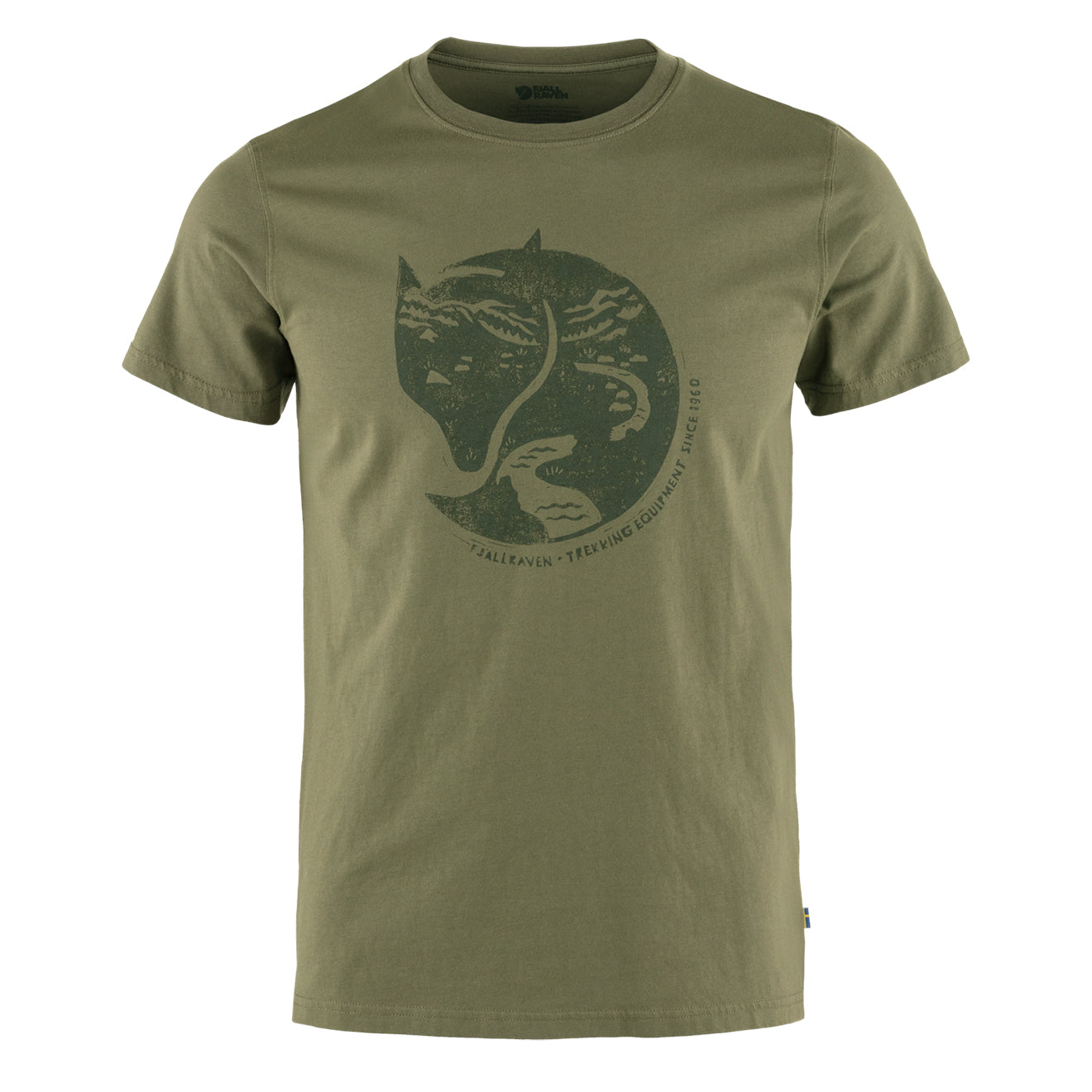 Fjallraven Arctic Fox T-Shirt Laurel Green - Parasol Store