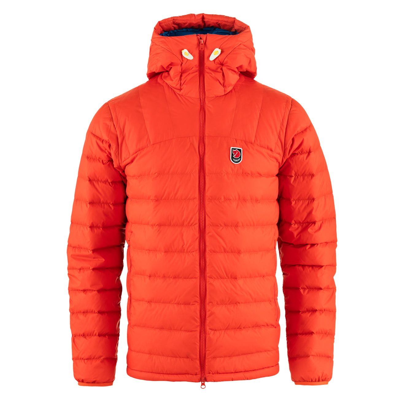 Fjallraven Expedition Pack Down Hoodie Flame Orange / UN Blue - Parasol Store