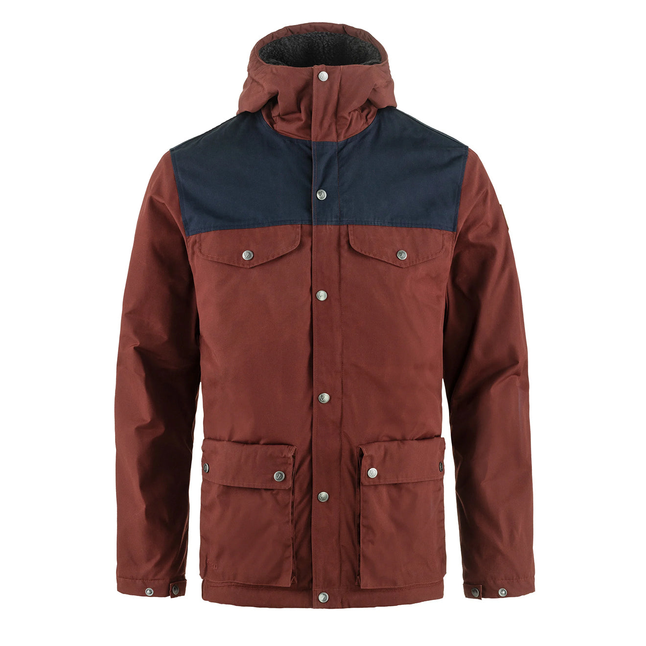 Fjallraven Greenland Winter Jacket Maroon / Dark Navy - Parasol Store