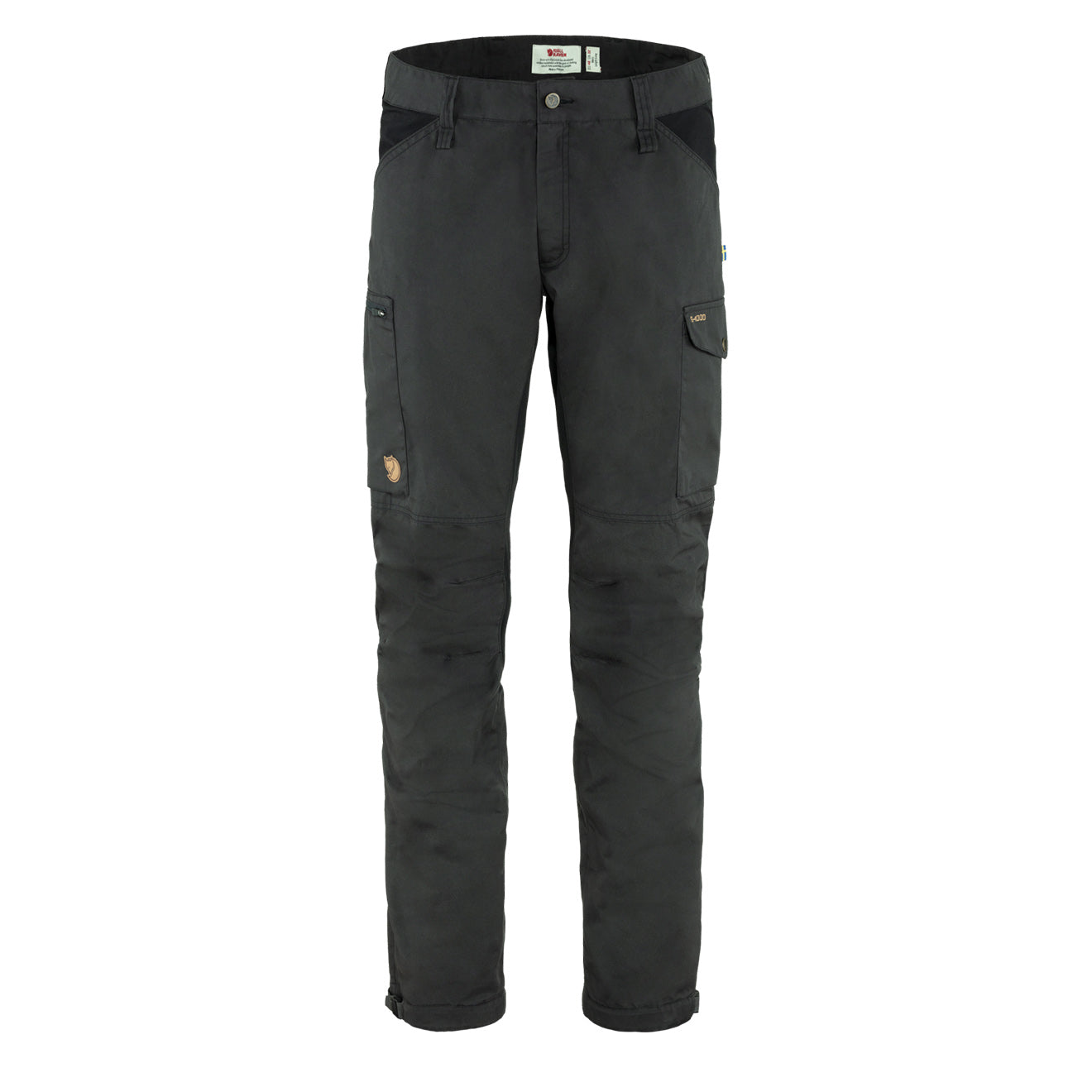 Fjallraven Kaipak Trousers Reg Leg Dark Grey / Black Fjallraven