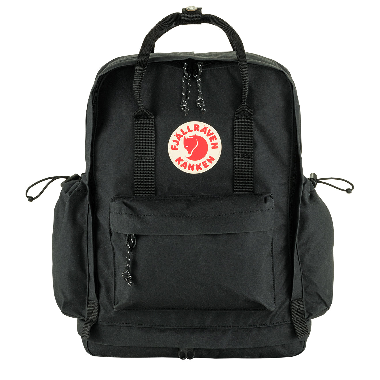 Fjallraven Kanken Outlong Backpack Black - Parasol Store