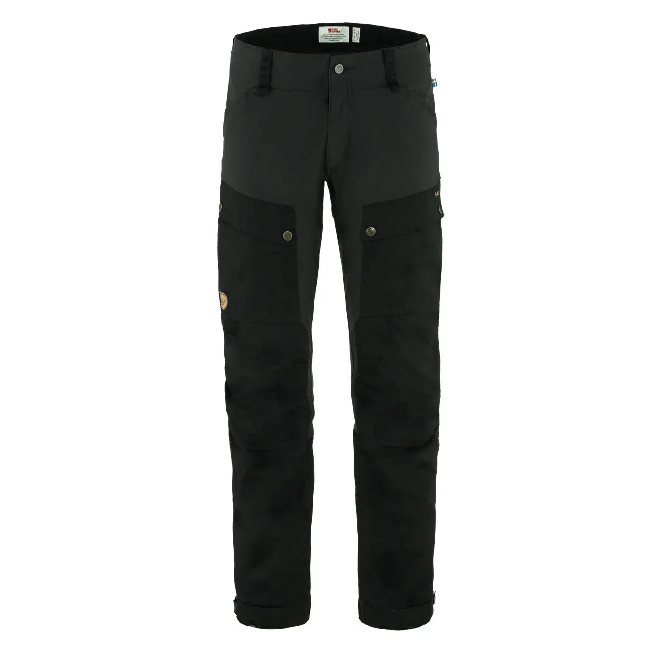 Fjallraven Keb Trousers Short Leg Black