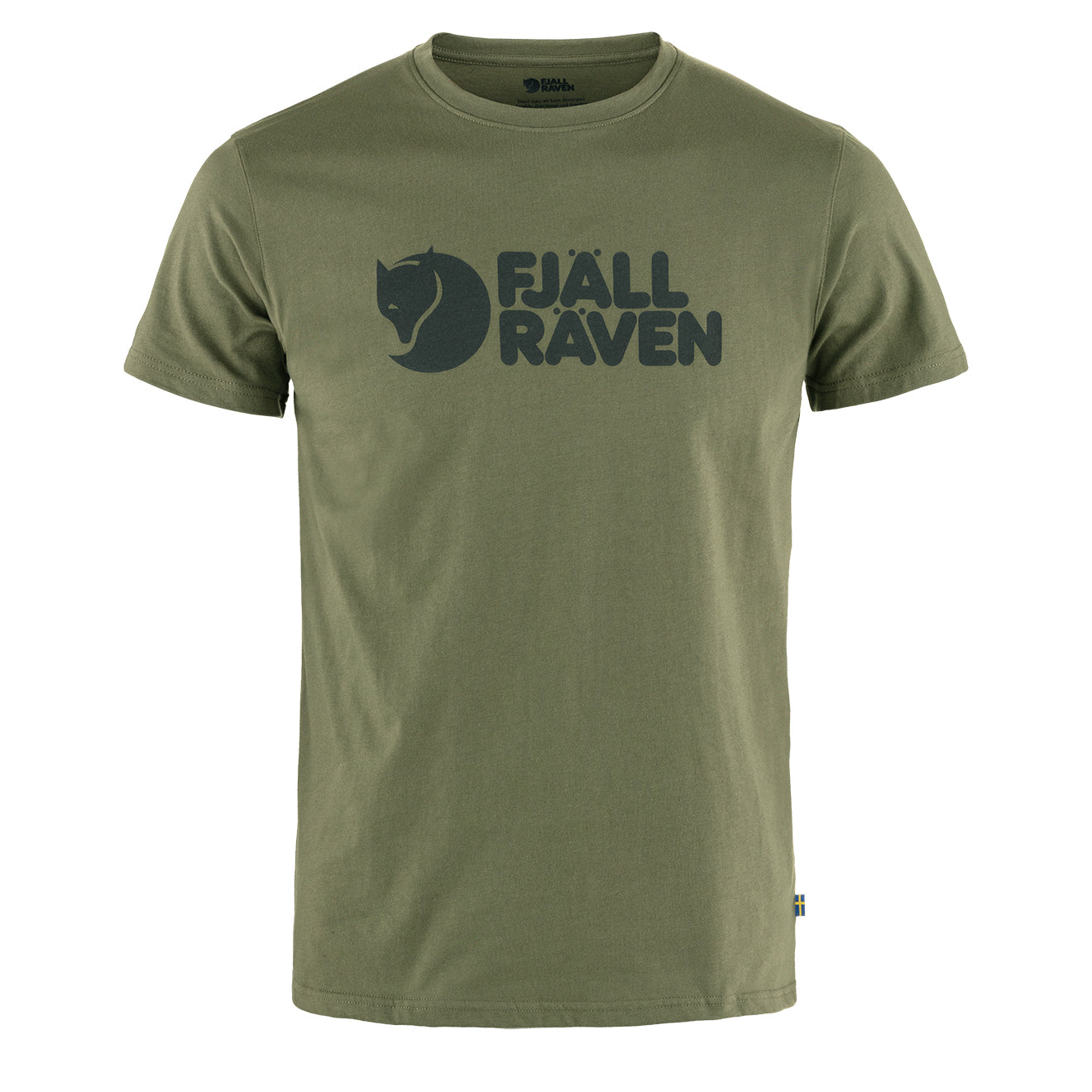 Fjallraven Logo T-Shirt Laurel Green - Parasol Store