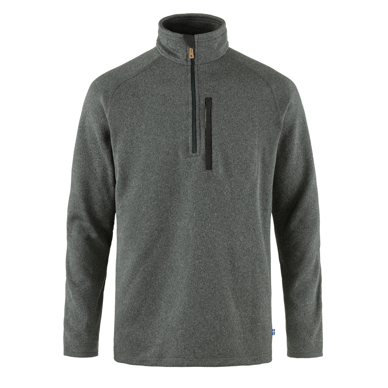 ​Fjallraven Ovik Fleece Half Zip Dark Grey 