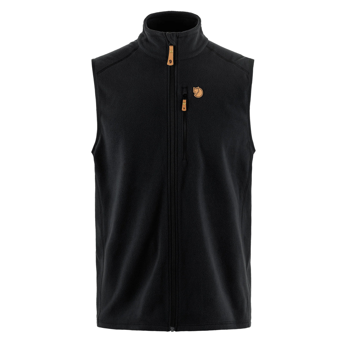 Fjallraven Ovik Lite Fleece Vest Black - Parasol Store