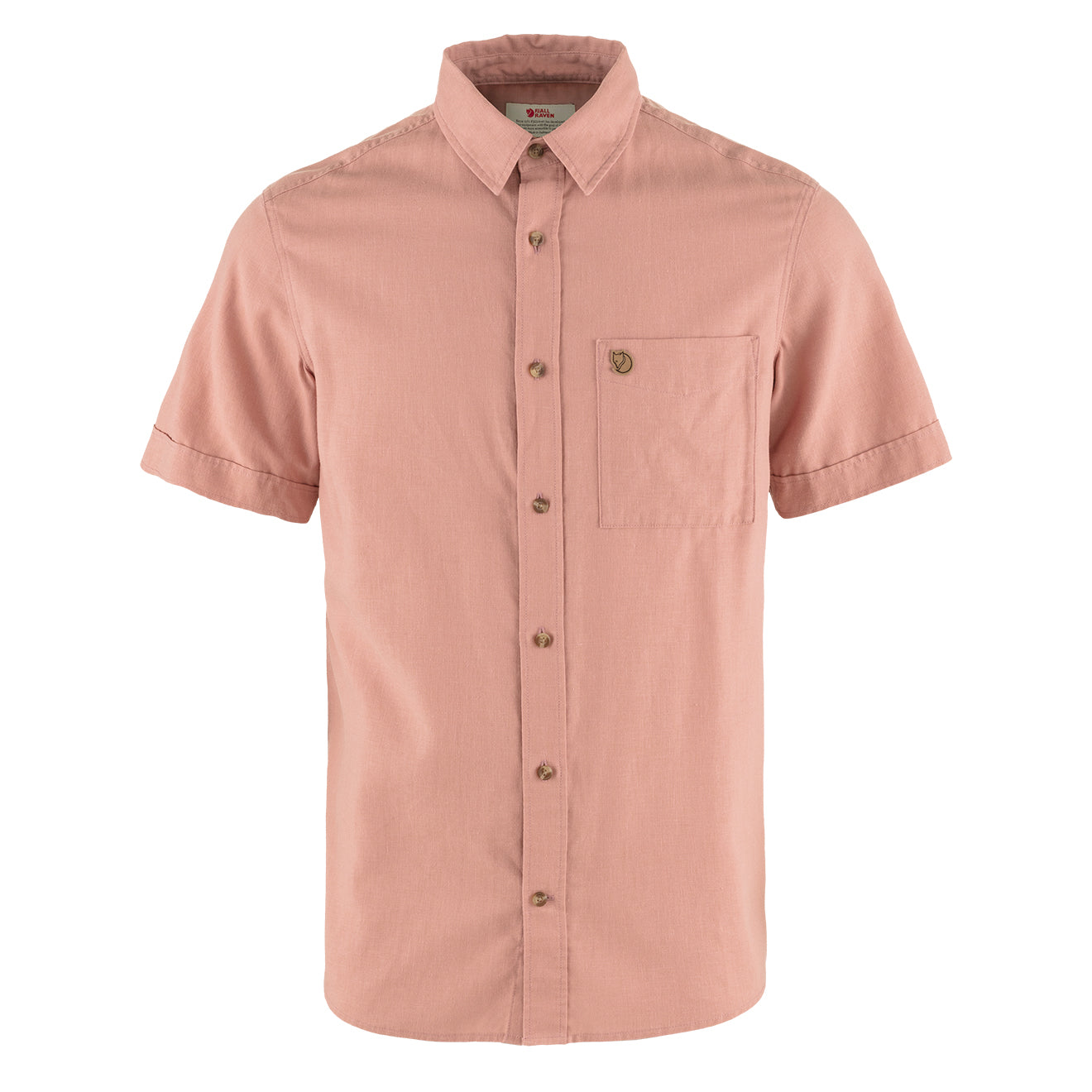 Fjallraven Ovik Travel Shirt SS Dusty Rose - Parasol Store