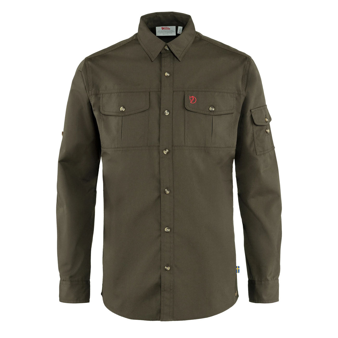 Fjallraven Singi Trekking Shirt Dark Olive - Parasol Store