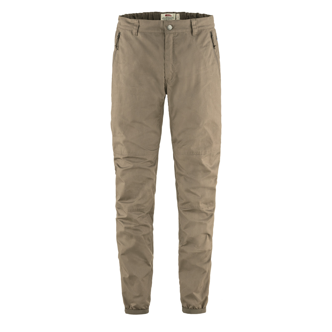 Fjallraven Vardag Trousers Reg Suede Brown - Parasol Store