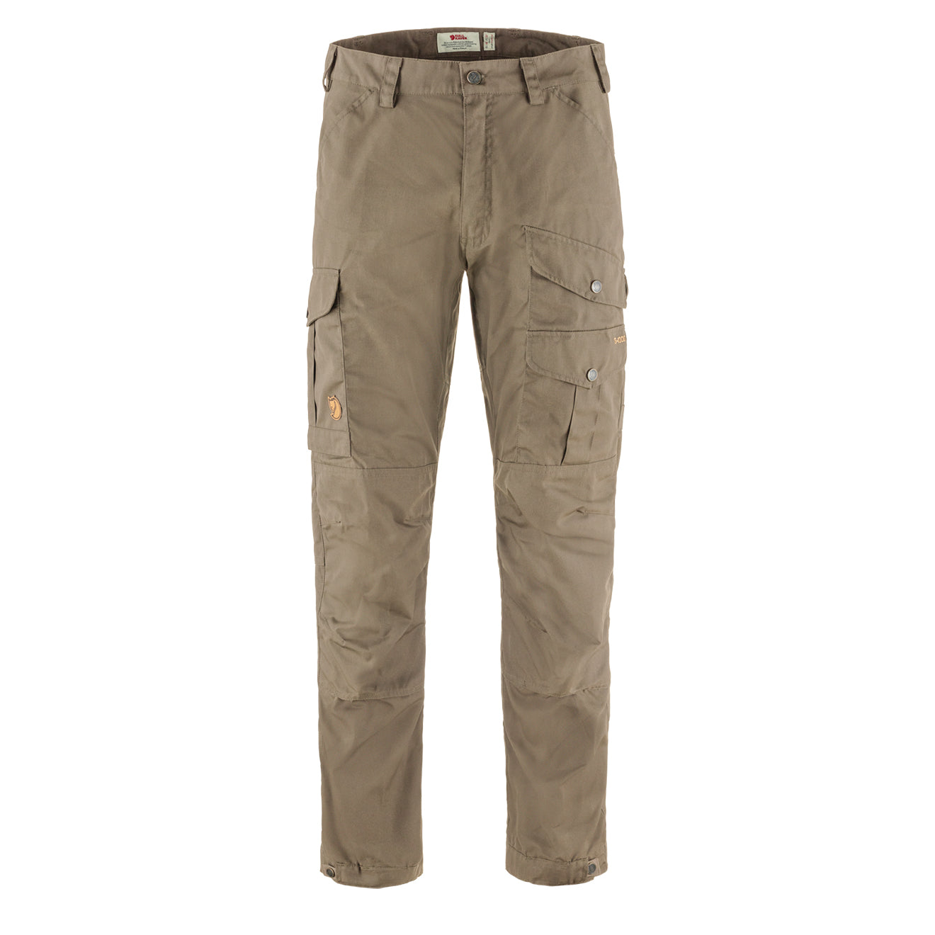 Fjallraven Vidda Pro Reg Leg Trousers Suede Brown - Parasol Store