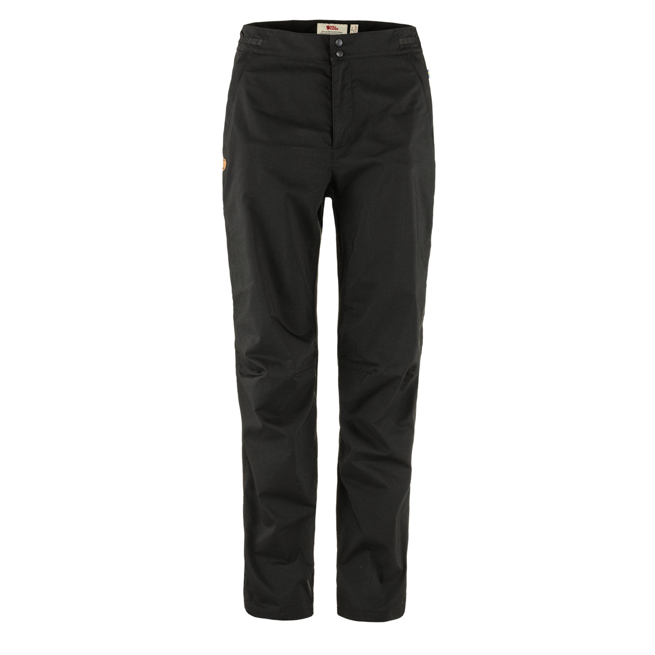 Fjallraven Womens Abisko Hike Trousers Short Leg Black - Parasol Store