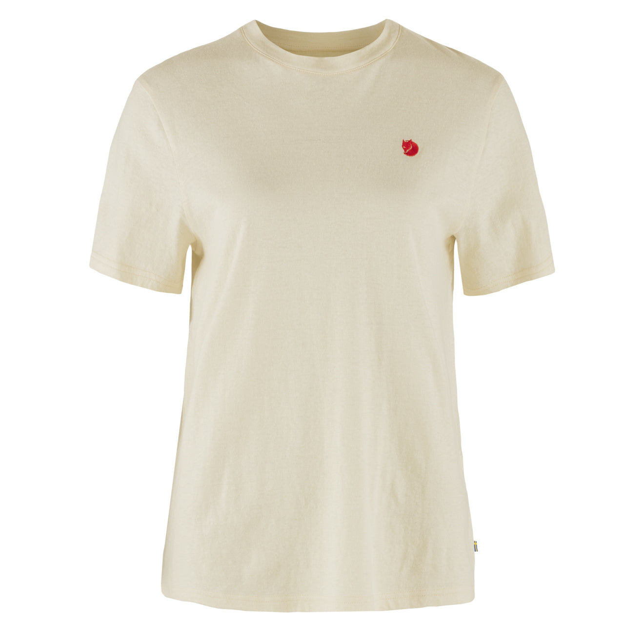 Fjallraven Womens Hemp Blend T-shirt Chalk White - Parasol Store