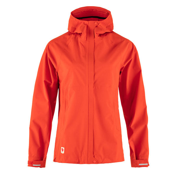 Fjallraven Womens High Coast Hydratic Trail Jacket Flame Orange - Parasol Store