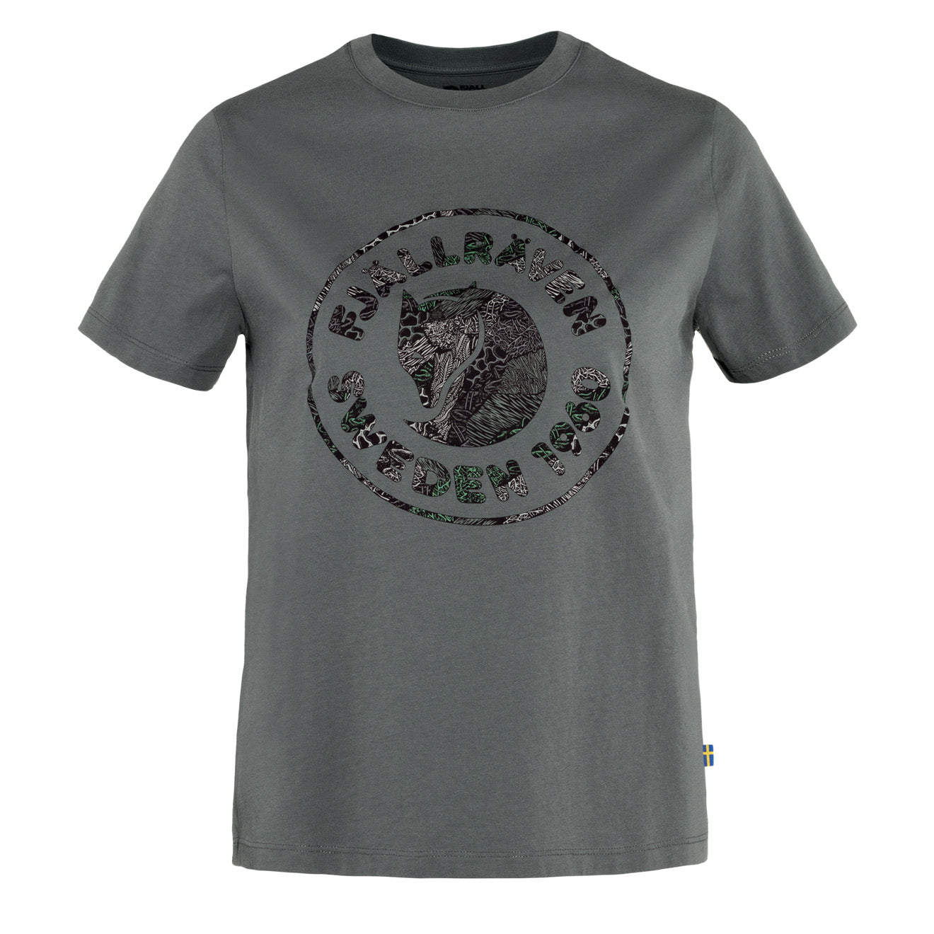 Fjallraven Womens Kanken Art T-Shirt Basalt Fjallraven