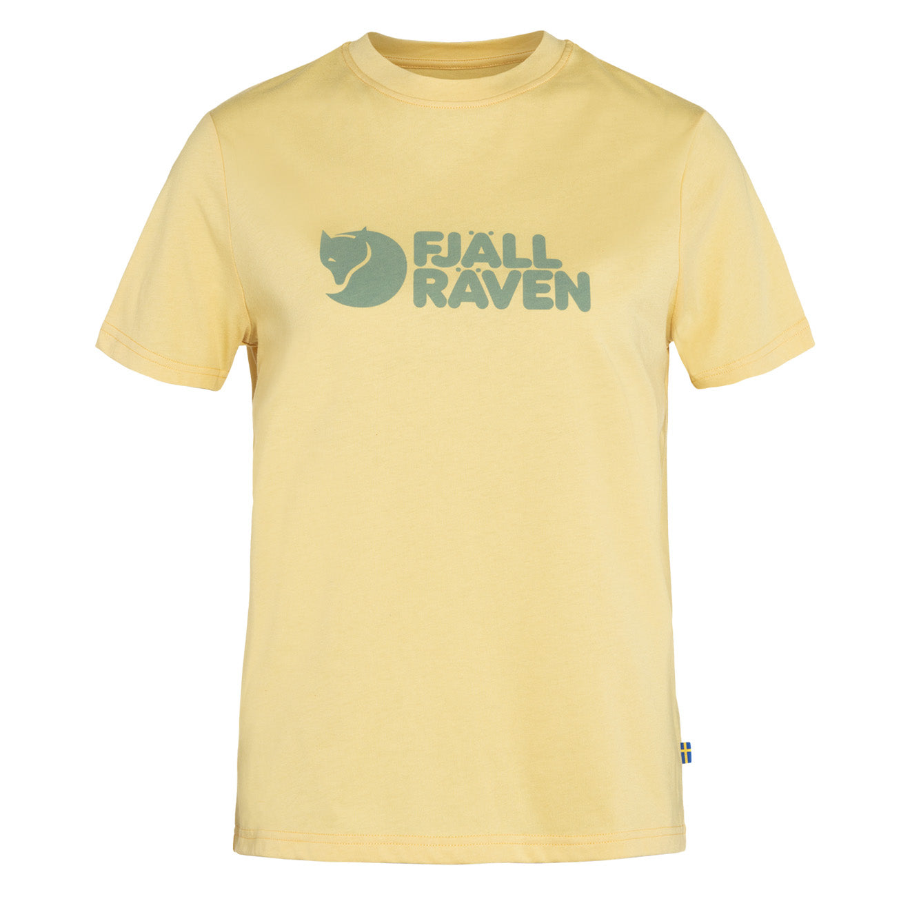 Fjallraven Womens Logo T-Shirt Mais Yellow Fjallraven