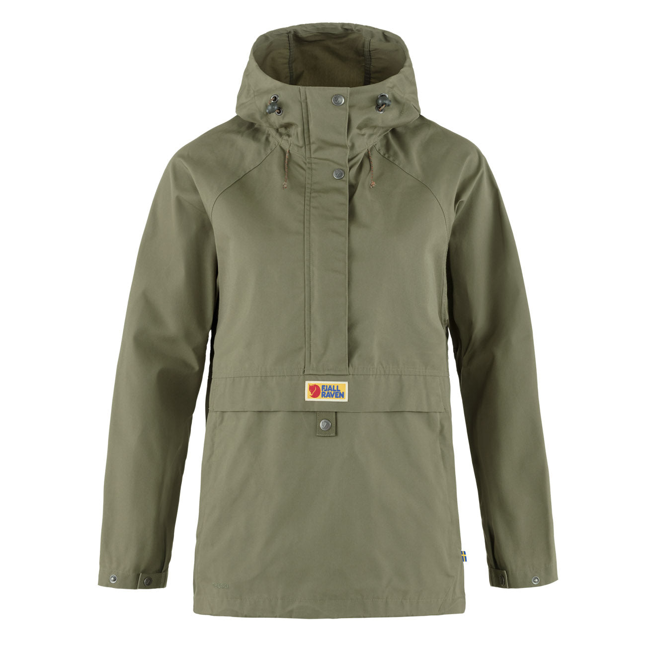 Fjallraven Womens Vardag Anorak Green Fjallraven