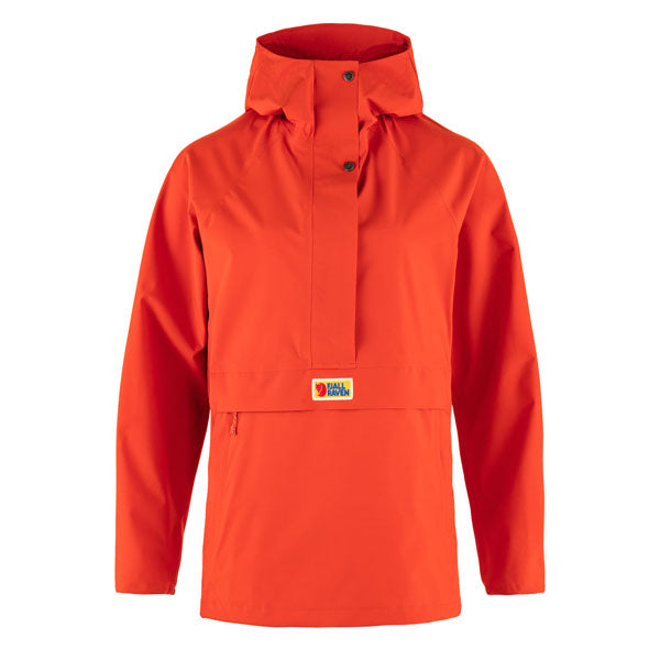 Fjallraven Womens Vardag Hydratic Anorak Flame Orange - Parasol Store