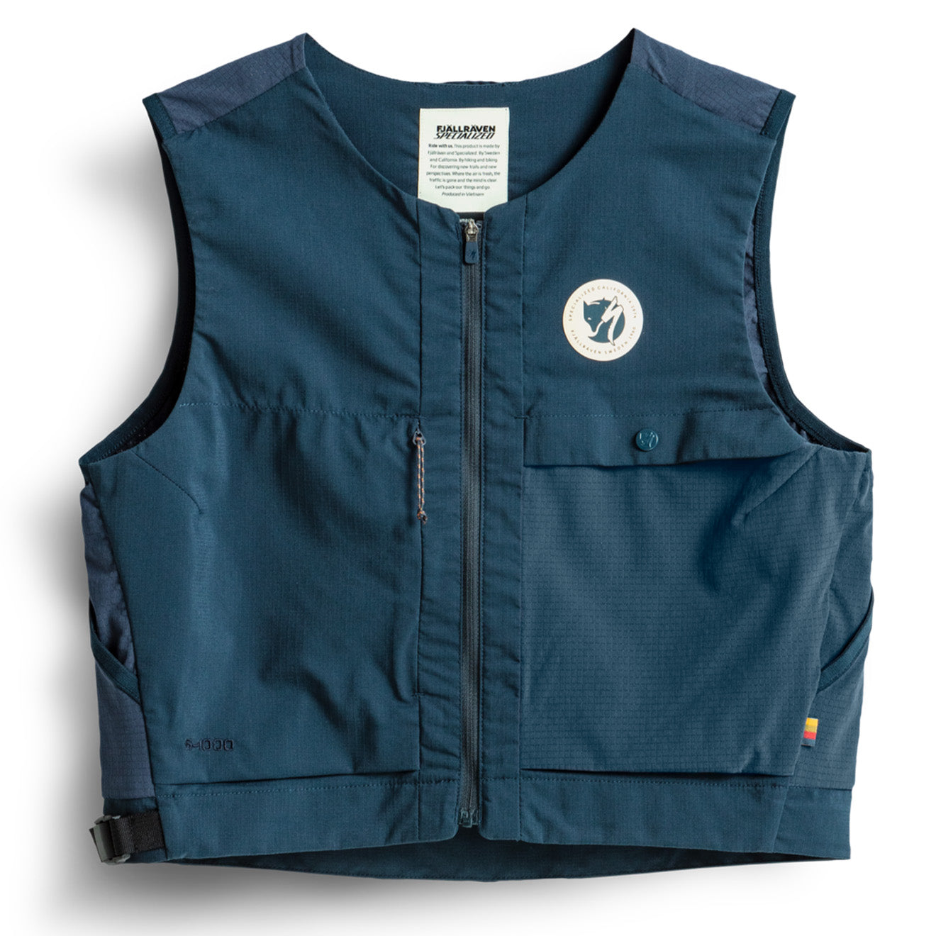 Fjallraven x Specialized Womens Gear Vest Navy - Parasol Store