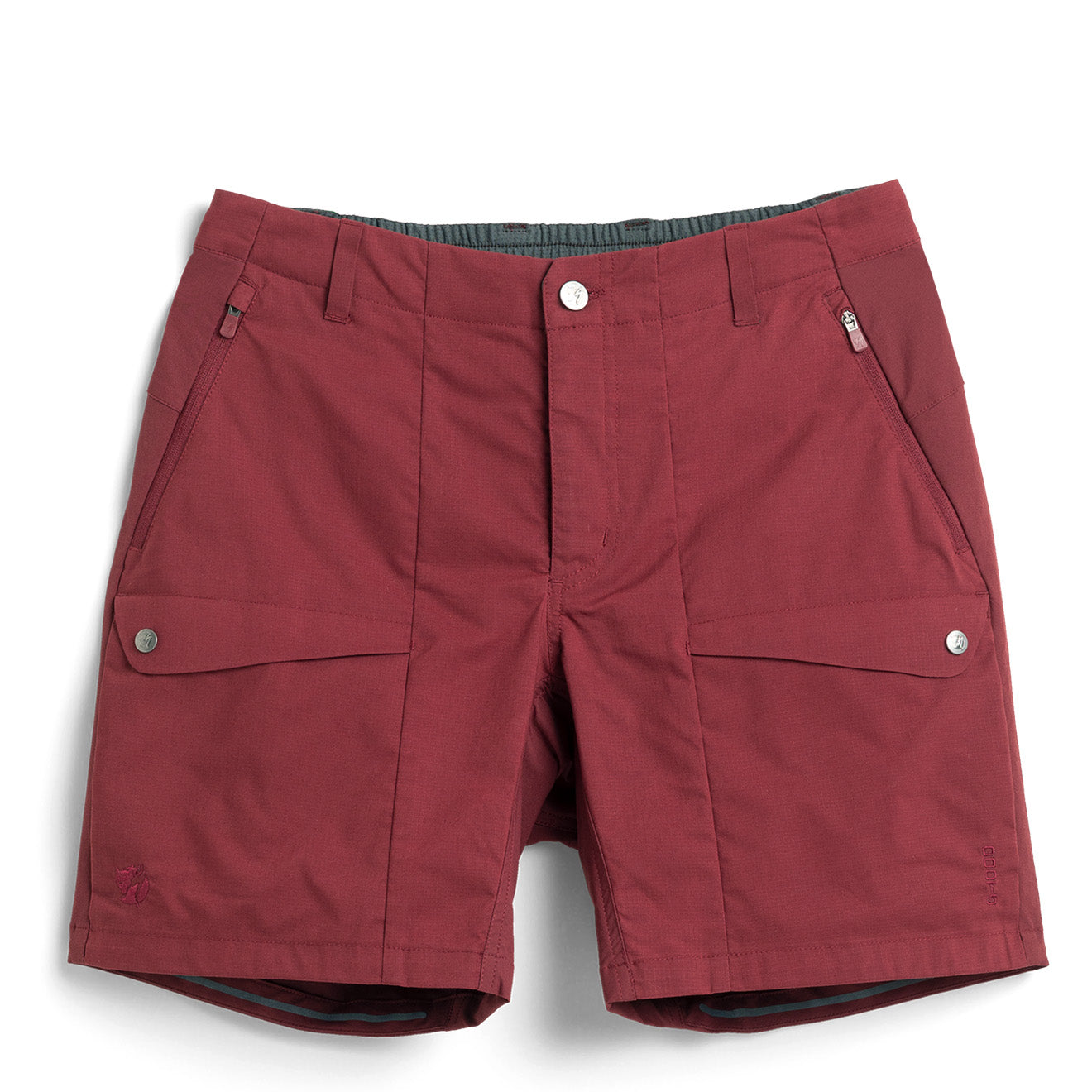 Fjallraven x Specialized Womens Riders Hybrid Shorts Bordeaux Red Fjallraven x Specialized