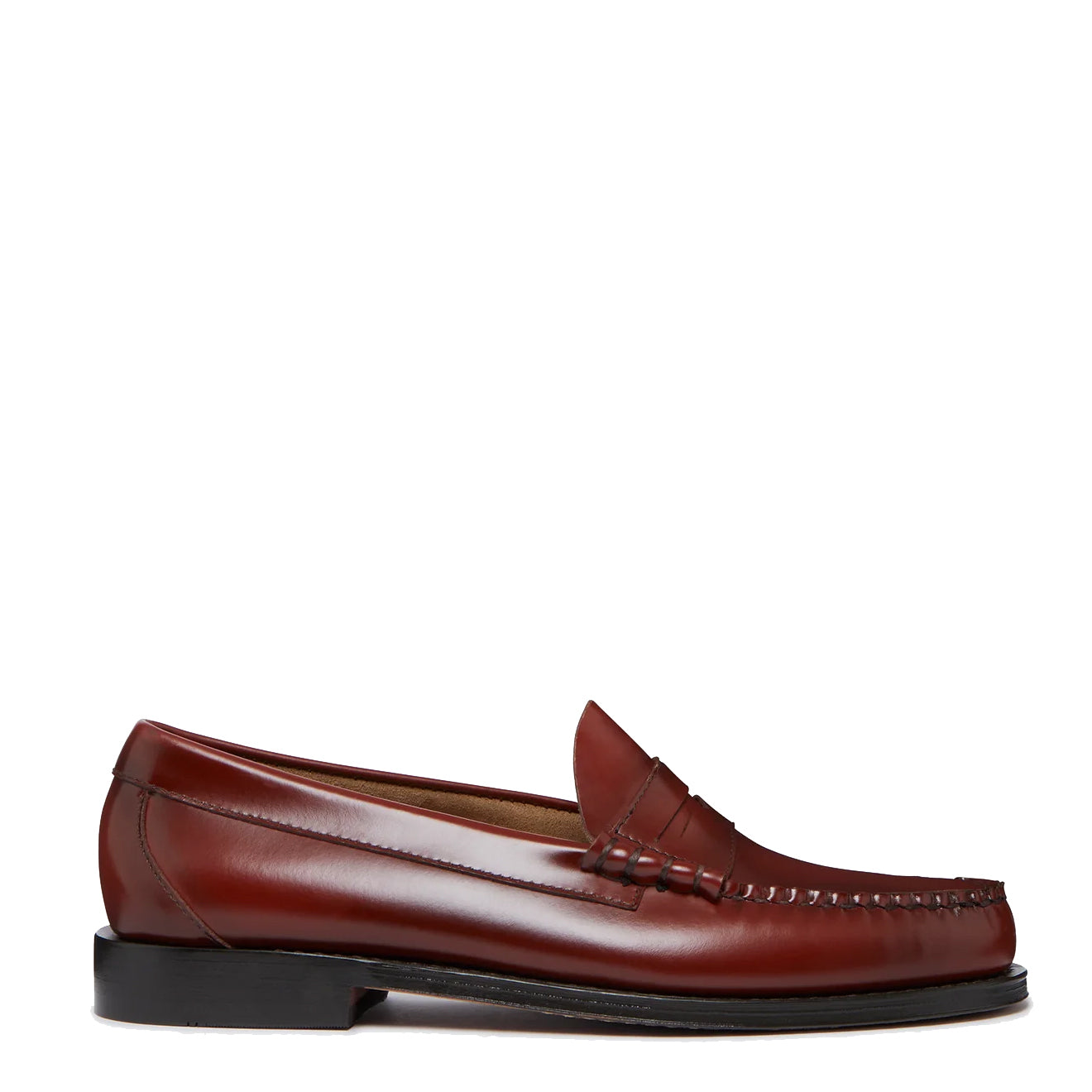 G.H.Bass Weejuns Larson Penny Loafers Smoke Paprika Leather - Parasol Store