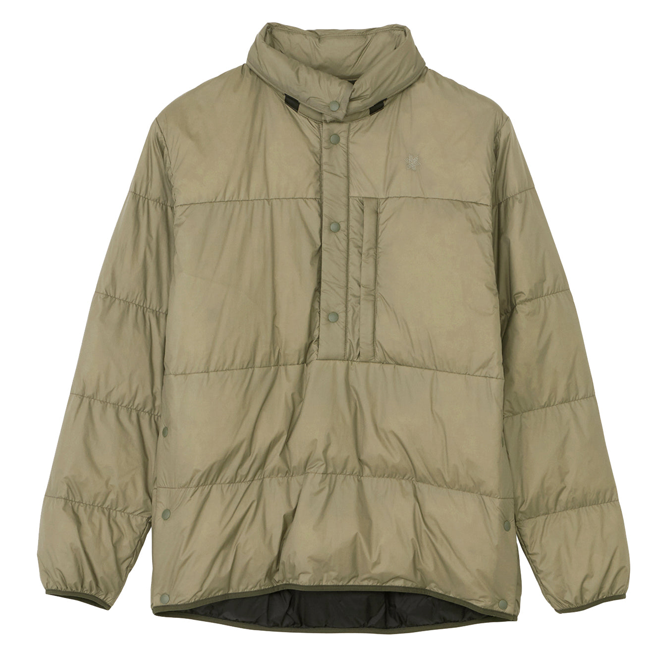 Goldwin Pertex Quantum Mid Down Pullover Oak Green - Parasol Store