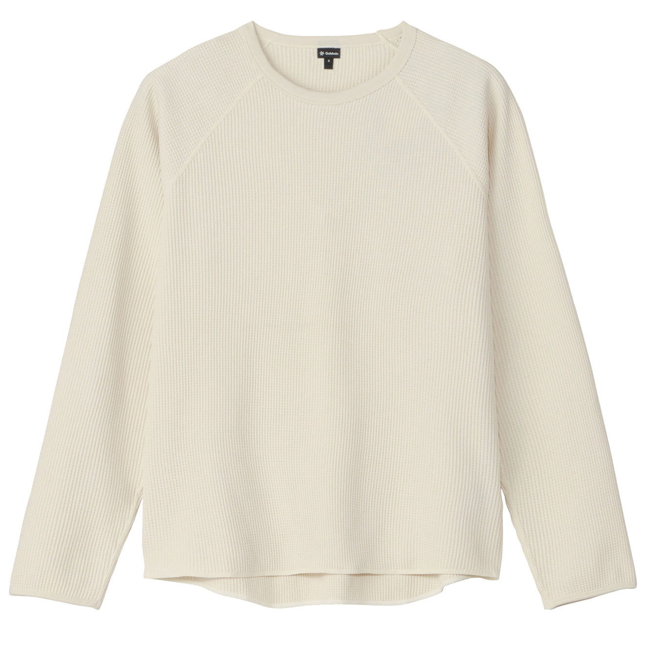 Goldwin WF Light L/S T-Shirt Ivory - Parasol Store